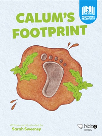 Reading Set - 3 Calums Footprınt - Sarah Sweeney | Redhouse Kidz - 978