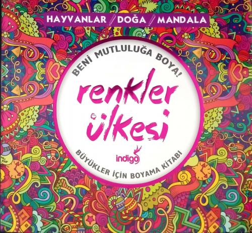 Renkler Ülkesi Hayvanlar Doğa Büyüklere Boyama