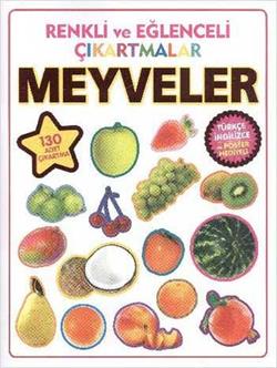 Renkli Ve Eğlenceli Çıkartmalar Meyveler