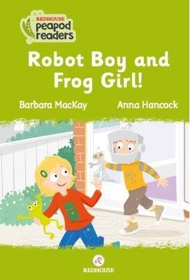 Robot Boy And Frog Gırl! - Barbara Mackay | Redhouse - 9789754131147