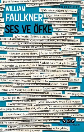 Ses Ve Öfke - Wıllıam Faulkner | Yky - 9789750808869