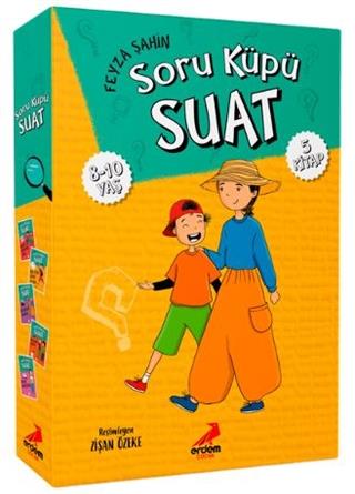 Soru Küpü Suat (5 Kitap) - Feyza Şahin | Erdem Çocuk - 8680628431398