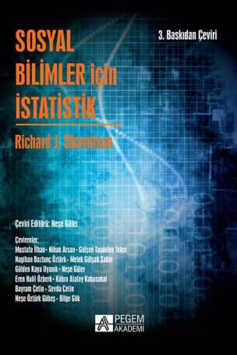 Sosyal Bilimler İçin İstatistik - Richard J. Shavelson | Pegem - 97860