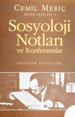 Sosyoloji Notları - Cemil Meriç | İletişim - 9789754703566