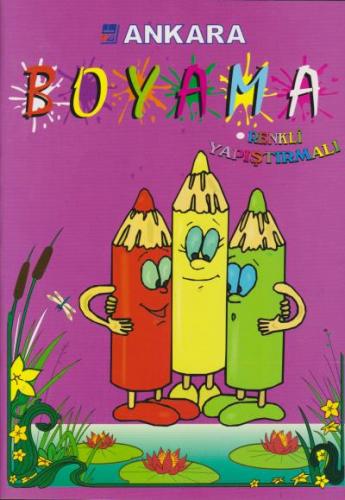 Stickerli Kalın Boyama - Mor