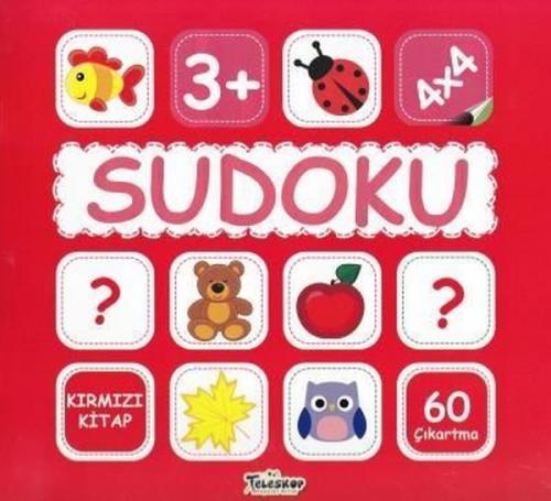 Sudoku 4x4 Kırmızı Kitap - | Teleskop - 9786052520369