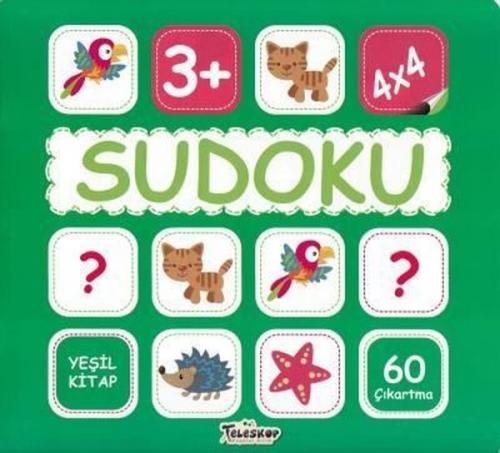Sudoku 4x4 Yeşil Kitap - | Teleskop - 9786052520390