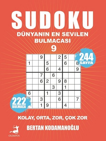 Sudoku Dünyanın En Sevilen Bulmacası 9 - Bertan Kodamanoğlu | Olimpos 