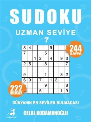Sudoku Uzman Seviye 9 - Celal Kodomanoğlu | Olimpos - 9786052063767