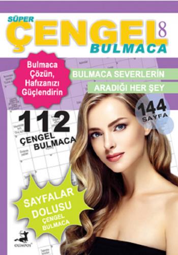 Süper Çengel Bulmaca - 8 - Kolektif | Olimpos - 9786052063620