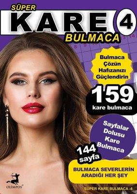 Süper Kare Bulmaca - 4 - Bertan Kodamanoğlu | Olimpos - 9786256411562