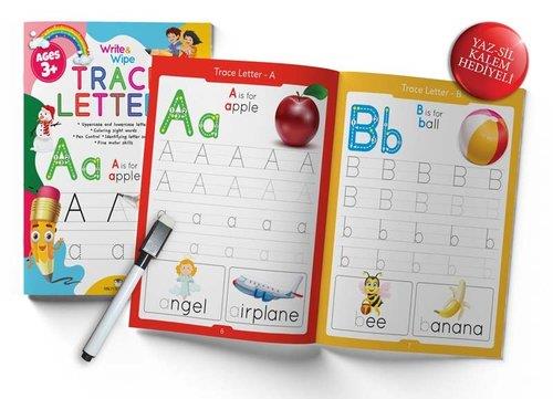 Trace Letters Write And Wipe Activity Book