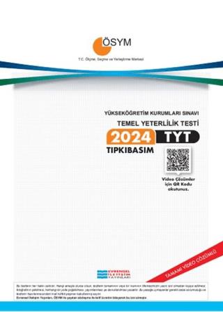 Tyt Çıkmış Sorular Tıpkı Basım