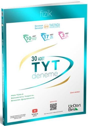 Tyt Fizik 30 Deneme (iadesiz) - Komisyon | Üçdörtbeş Yayınları - 97860