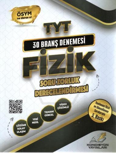 Tyt Fizik 30 Lu Deneme - Komisyon | Kondisyon Yayınları - 978605749177