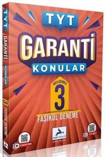 Tyt Garanti Konular 3 Fasikül Deneme