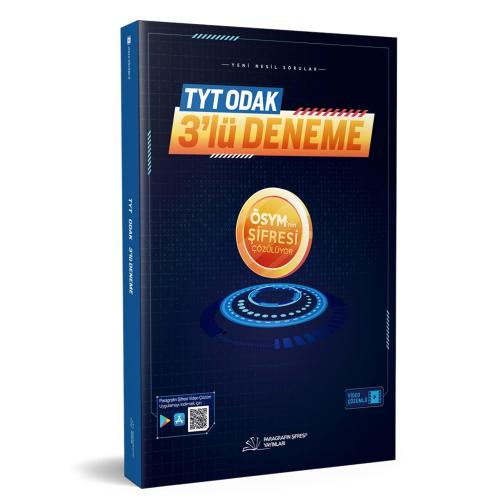 Tyt Odak 3'lü Deneme - Komisyon | Paragrafın Şifresi - 9786050643879