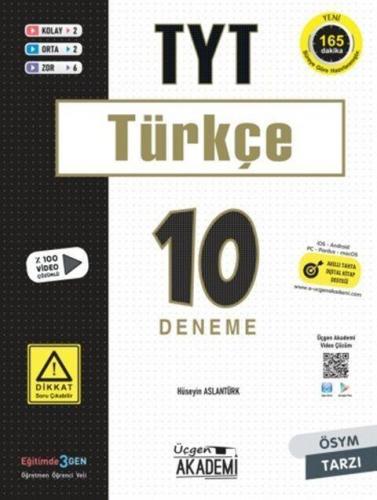 Tyt Türkçe 10 Lu Deneme Sınavı 2022 - Komisyon | Üçgen Akademi - 97862