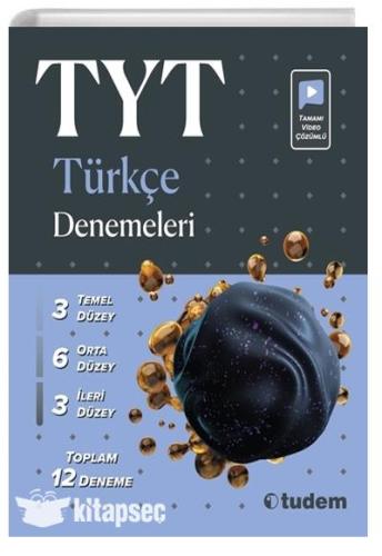 Tyt Türkçe Denemeleri Tudem Yayınları - | Tudem Eğitim - 9786052857809