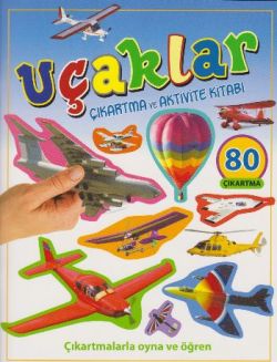 Uçaklar Çıkartma Ve Aktivite Kitabı