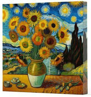 Van Gogh Ayçiçekleri Defter 10