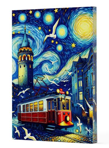 Van Gogh Galata Çizgili Defter 1