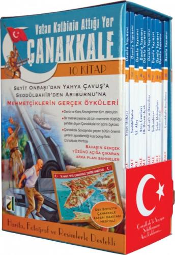 Vatan Kalbinin Attığı Yer Çanakkale (10 Kitap)