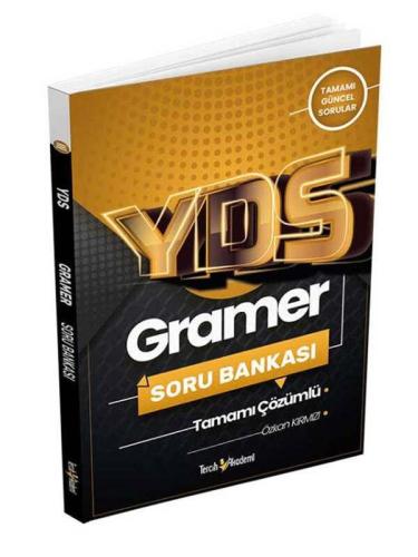 Yds Gramer Tamamı Çözümlü Soru Bankası 2022