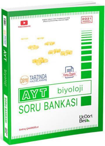 Yks Ayt Biyoloji Soru Bankası ( İadesizdir ) - Komisyon | Üçdörtbeş - 