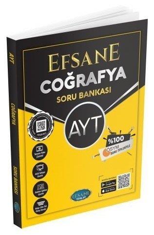 Yks Ayt Coğrafya Soru Bankası Efsane - Komisyon | Efsane - 97862578245