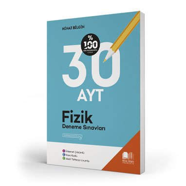 Yks Ayt Fizik Deneme Sınavları 30 Lu - Nihat Bilgin | Nihat Bilgin - 9