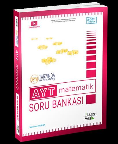 Yks Ayt Matematik Soru Bankası 2022 ( İadesizdir ) - Mehmet Kıvrak | Ü