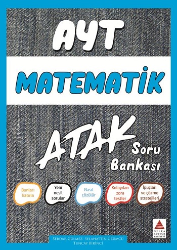 Yks Ayt Matematik Soru Bankası Atak - Selahattin Üzümcü | Delta Kültür