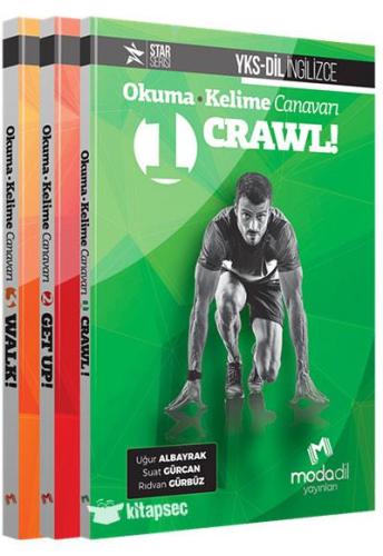 Yks Dil İngilizce Okuma Kelime Canavarı 3 Kitaplık Set