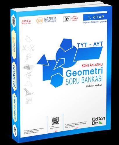 Yks Tyt Ayt Geometri Soru Bankası ( İadesizdir ) - Mehmet Kıvrak | Üçd