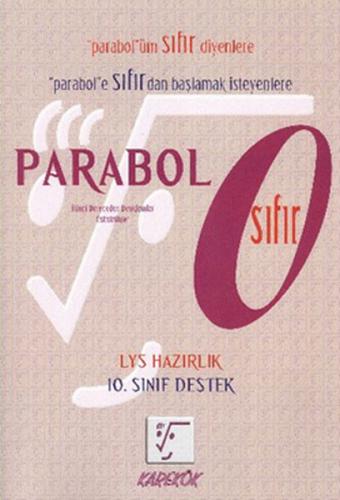 Yks Tyt Ayt Parabol Sıfır - Hüseyin Buğdayoğlu | Karekök - 97860553512