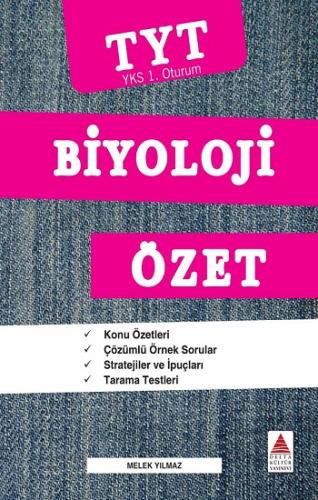 Yks Tyt Biyoloji Özet - Melek Yılmaz | Delta Kültür - 9786057698445