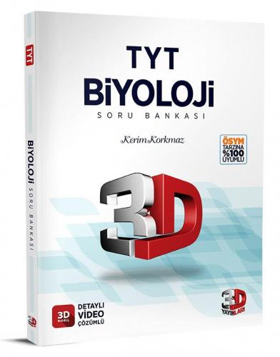 Yks Tyt Biyoloji Video Çözümlü 30 Deneme Sınavı - Bilgehan Peri Banu K