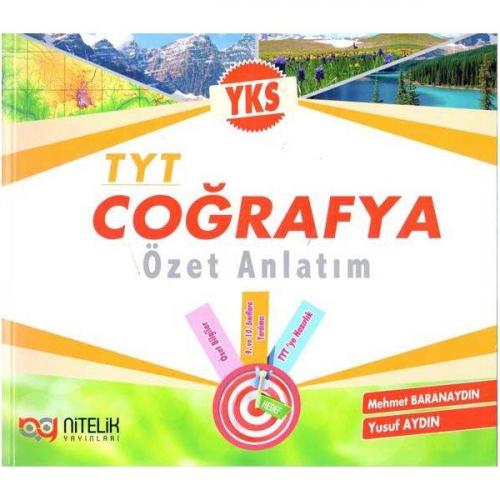 Yks Tyt Coğrafya Özet Anlatım - Yusuf Aydın Mehmet | Nitelik - 9786052