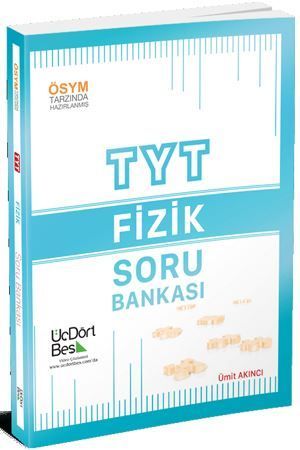 Yks Tyt Fizik Soru Bankası 2022 ( İadesizdir ) - Ümit Akıncı | Üçdörtb