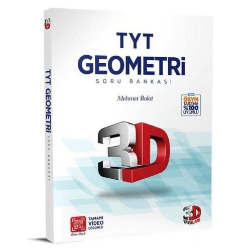 Yks Tyt Geometri Soru Bankası 3d - Mehmet Bolat | 3D - 9786051949383