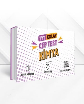 Yks Tyt Kimya Cep Test Kolay - Kolektif | Karekök - 9786057554987