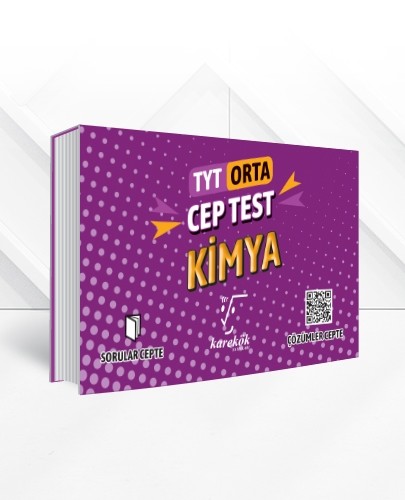 Yks Tyt Kimya Cep Test Orta - Kolektif | Karekök - 9786057554970