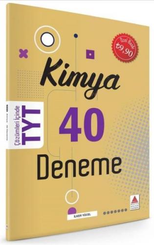 Yks Tyt Kimya Deneme 40'lı - İlker Yücel | Delta Kültür - 978605769823