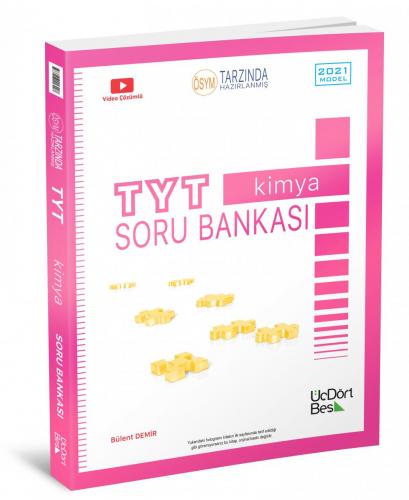 Yks Tyt Kimya Soru Bankası ( İadesizdir ) - Bülent Demir | Üçdörtbeş -