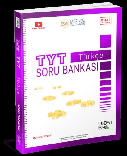 Yks Tyt Türkçe Soru Bankası 2022 ( İadesizdir ) - Müslüm Kaplan | Üçdö